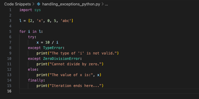 Exception Handling in Python - Coding Jedi